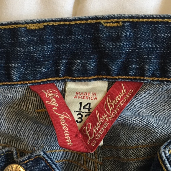 Lucky Brand Women’s Jeans Classic Rider 14/32 ❤️ - Picture 4 of 8